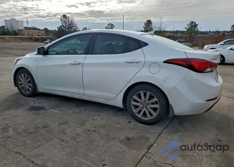 2014 Hyundai Elantra Se z USA, uszkodzony, nr VIN 5NPDH4AE4EH465967